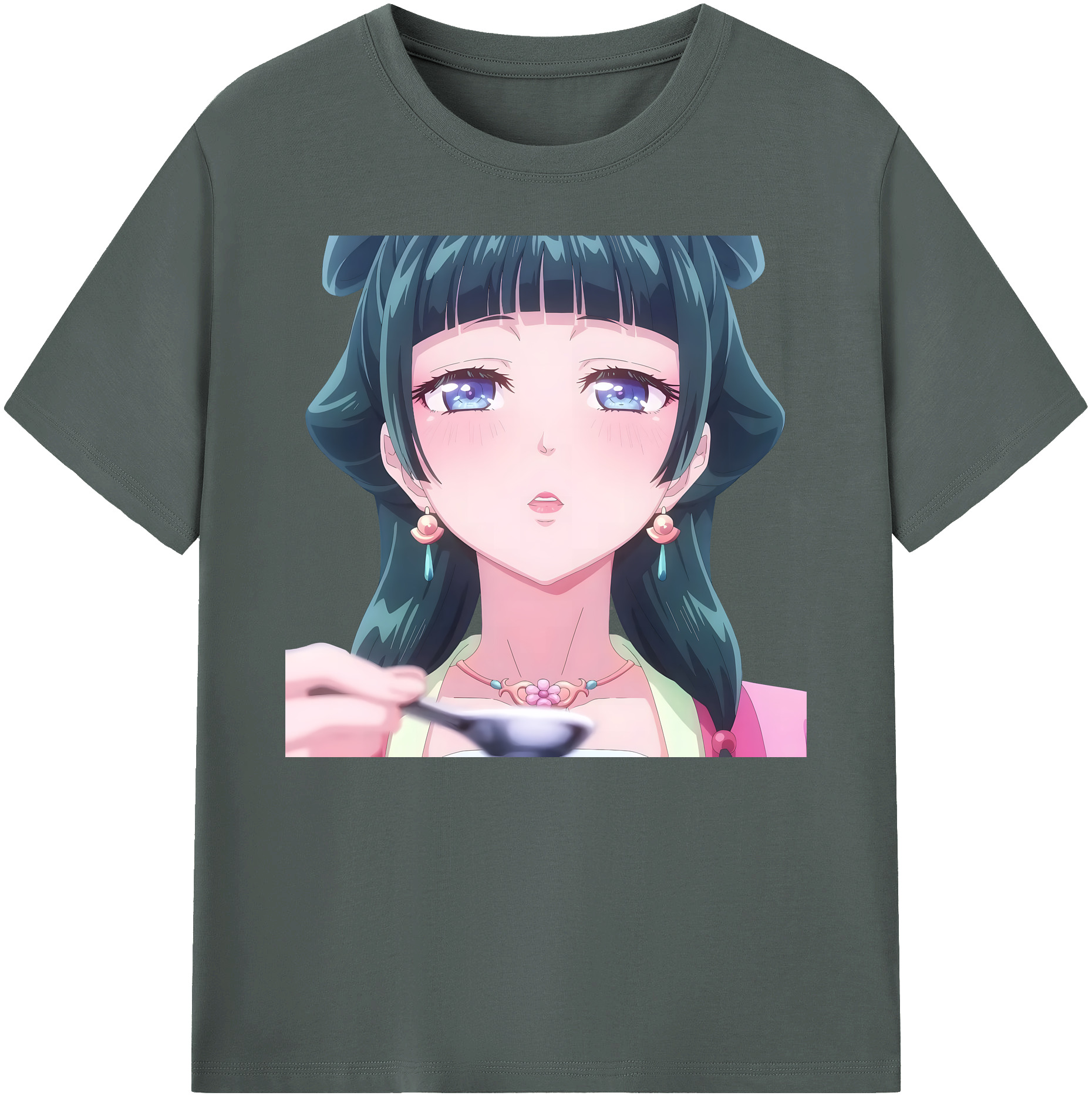 （画像用） 薬屋のひとりごと The Apothecary Diaries 綿100％ メンズ半袖Tシャツ｜肌触りやわらか＆通気性